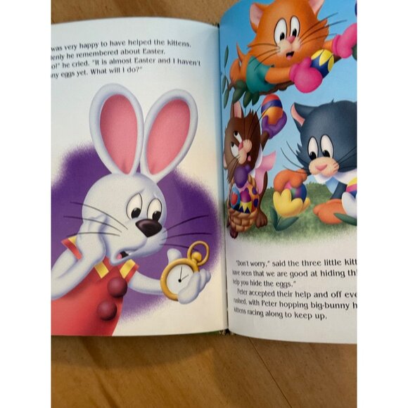Peter Cottontail And The Great Mitten Hunt Little Golden Book Easter Gift - Picture 3 of 5